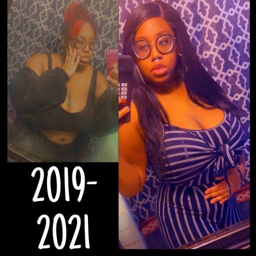 5 feet 7 Female Before and After 60 lbs Weight Loss 230 lbs to 170 lbs