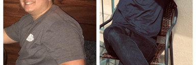 5'7 Male Before and After 95 lbs Weight Loss 275 lbs to 180 lbs