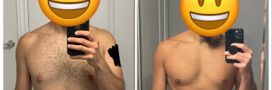 5 lbs Weight Loss 5 foot 8 Male 165 lbs to 160 lbs