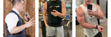 5 feet 11 Male 80 lbs Weight Loss 270 lbs to 190 lbs