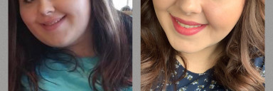 5 foot 7 Female Before and After 34 lbs Fat Loss 286 lbs to 252 lbs