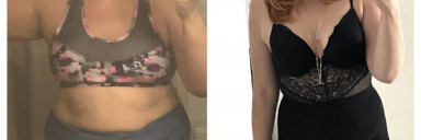 Progress Pics of 65 lbs Fat Loss 5 foot 3 Female 200 lbs to 135 lbs