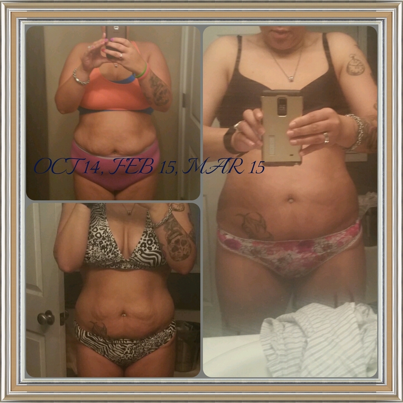 Progress Pics of 65 lbs Fat Loss 5 feet 11 Female 276 lbs to 211 lbs