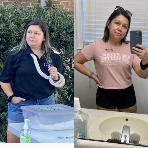 41 Pound Weight Loss in 10 Months for 4'11 Woman