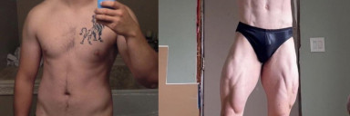 50 lbs Muscle Gain 5 feet 11 Male 170 lbs to 220 lbs