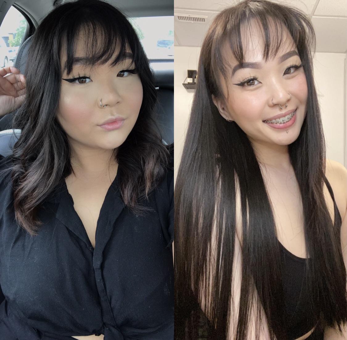Before and After 52 lbs Fat Loss 5 feet 4 Female 165 lbs to 113 lbs