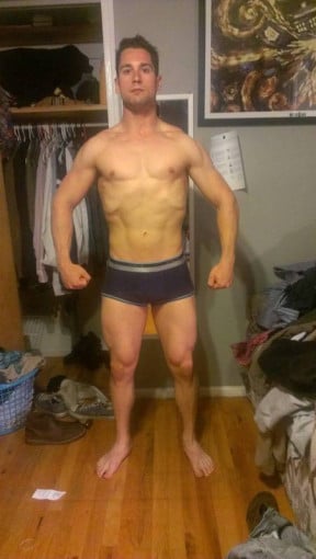 25 Year Old Man's Amazing Transformation From 174 to 174 Pounds