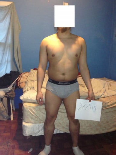 3 Pics of a 5 feet 6 182 lbs Male Weight Snapshot