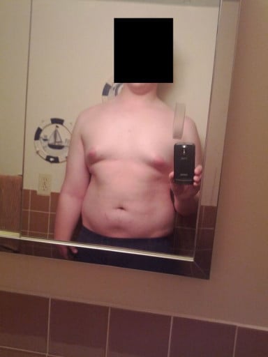 6 foot 6 Male 45 lbs Weight Loss Before and After 305 lbs to 260 lbs
