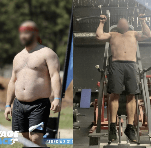 5'9 Male 32 lbs Fat Loss 256 lbs to 224 lbs