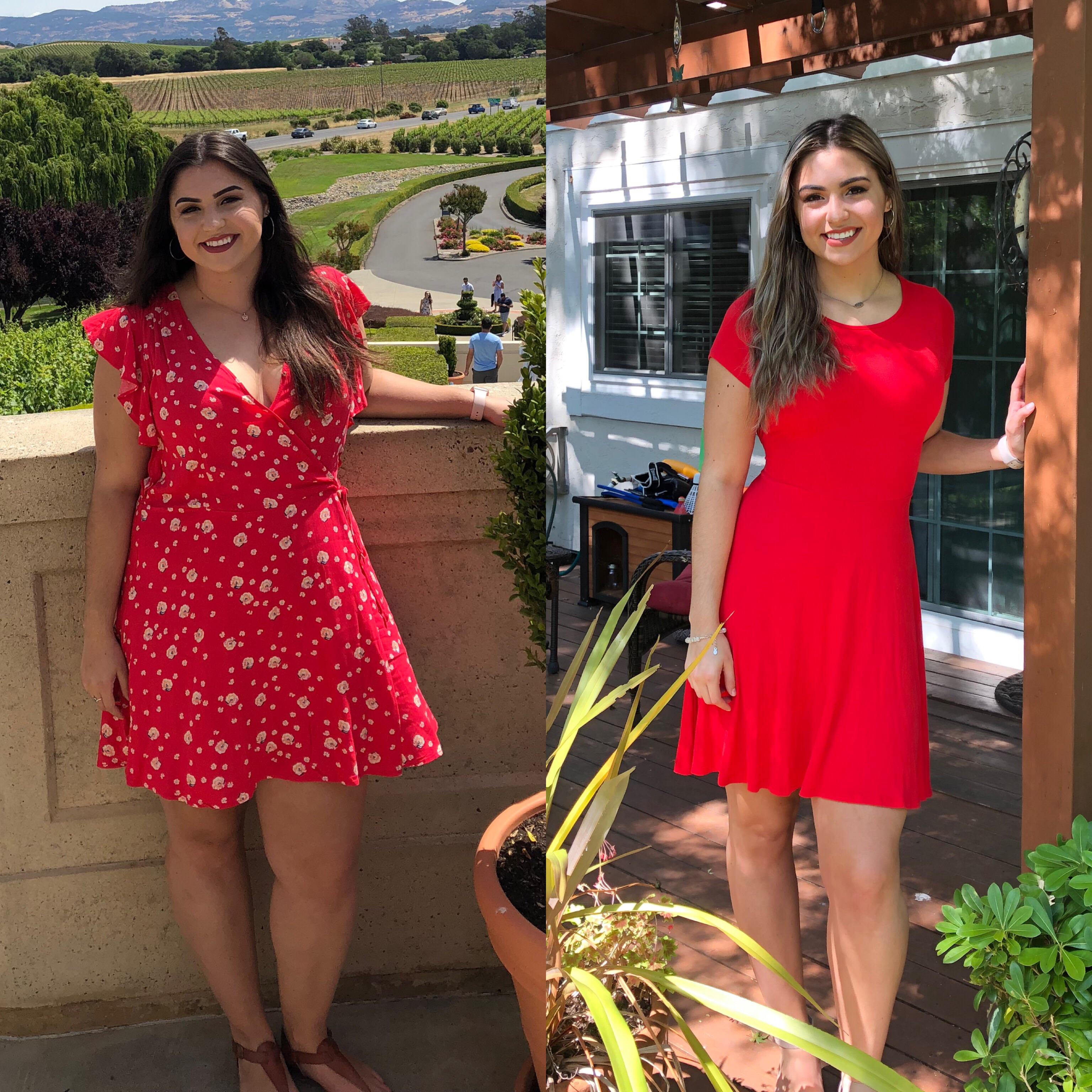 Progress Pics of 72 lbs Fat Loss 5 feet 10 Female 240 lbs to 168 lbs