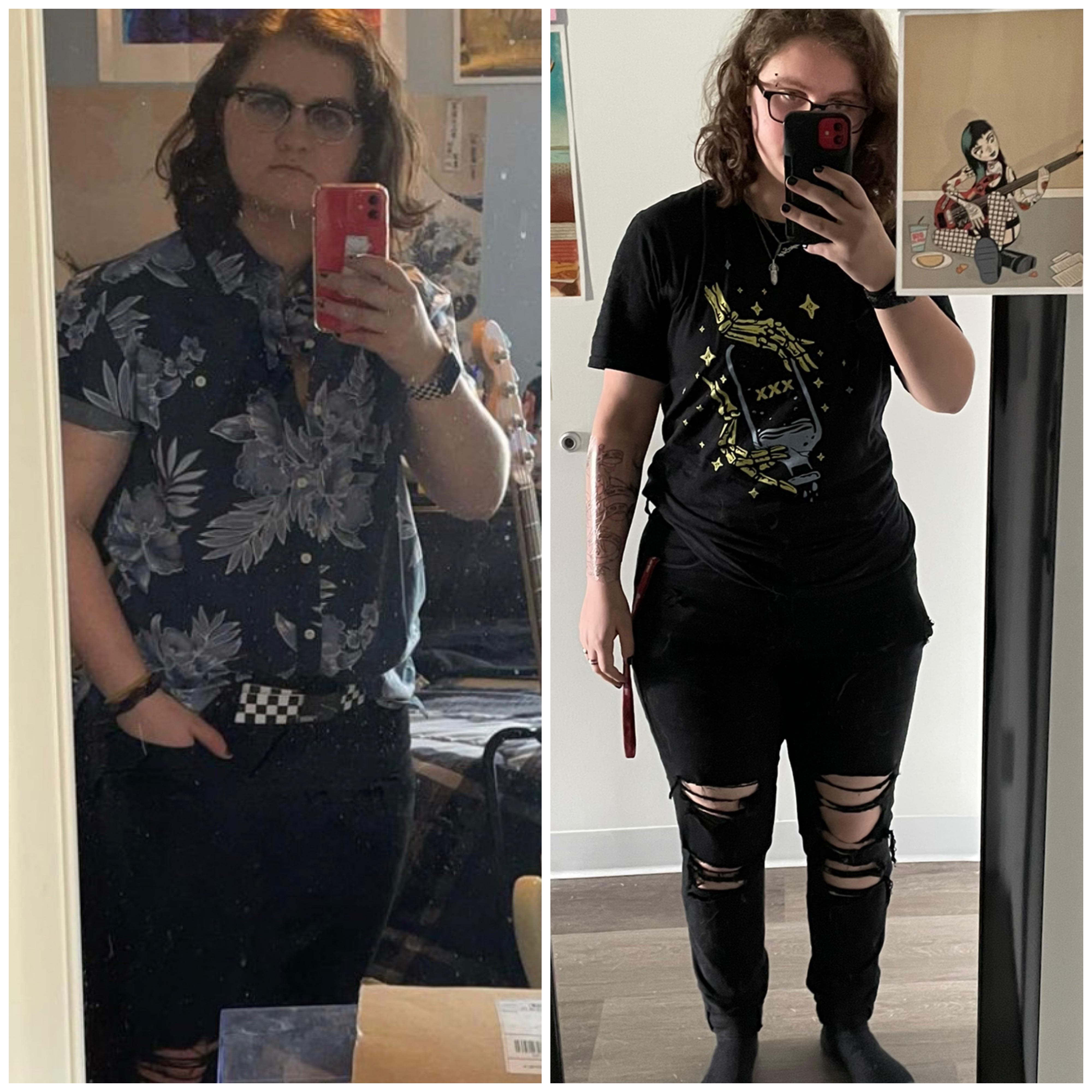5 feet 6 Female 23 lbs Weight Loss 203 lbs to 180 lbs