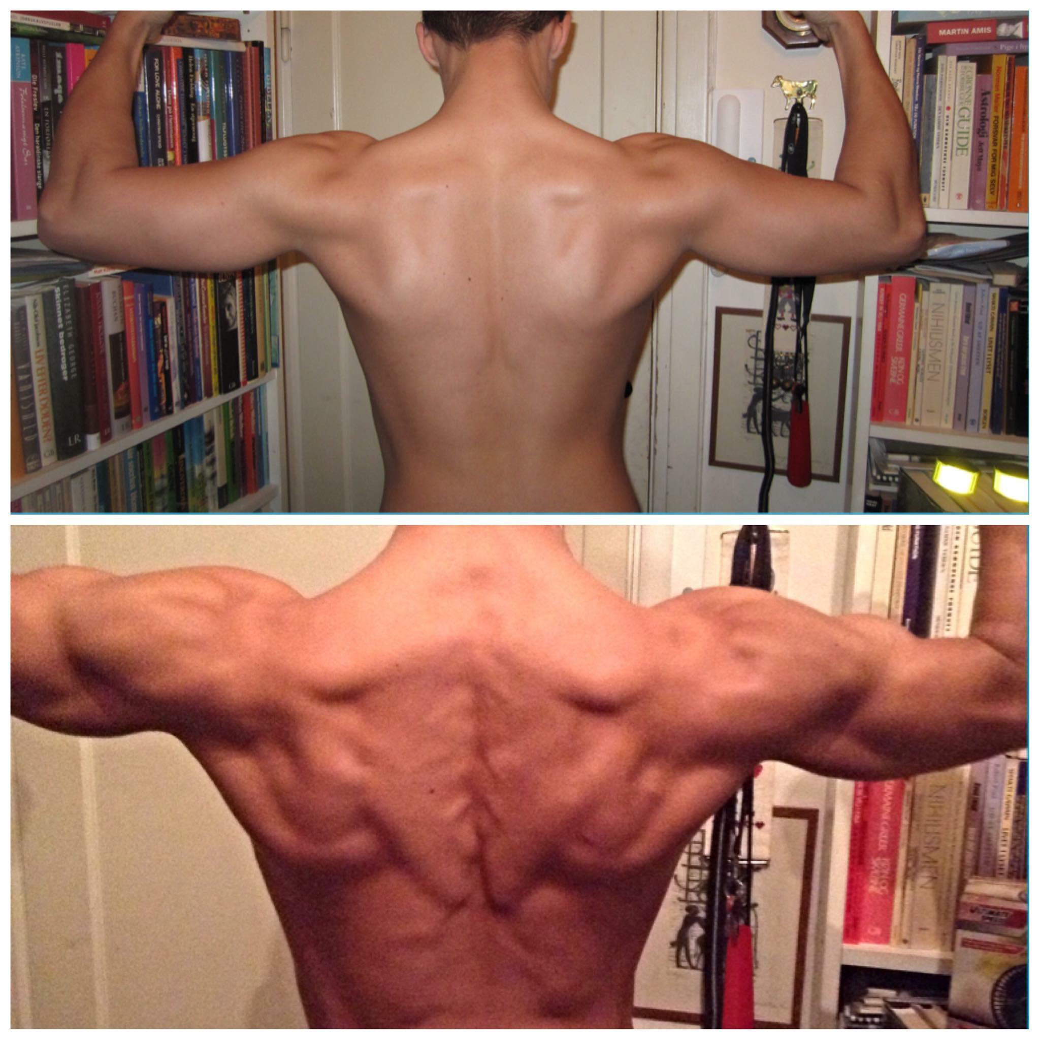 13 lbs Fat Loss Before and After 5 foot 9 Male 167 lbs to 154 lbs