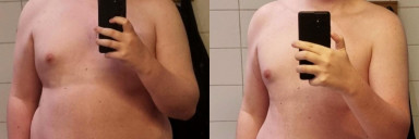 6'4 Male 88 lbs Weight Loss 330 lbs to 242 lbs
