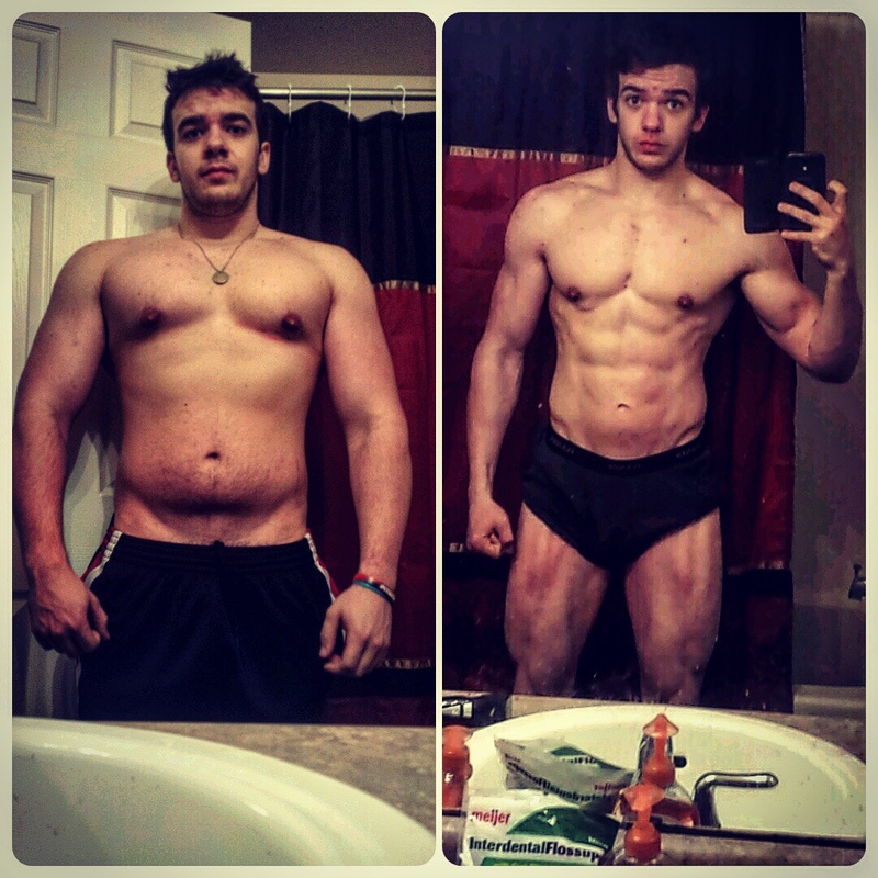 49 lbs Weight Loss Before and After 5'9 Male 216 lbs to 167 lbs