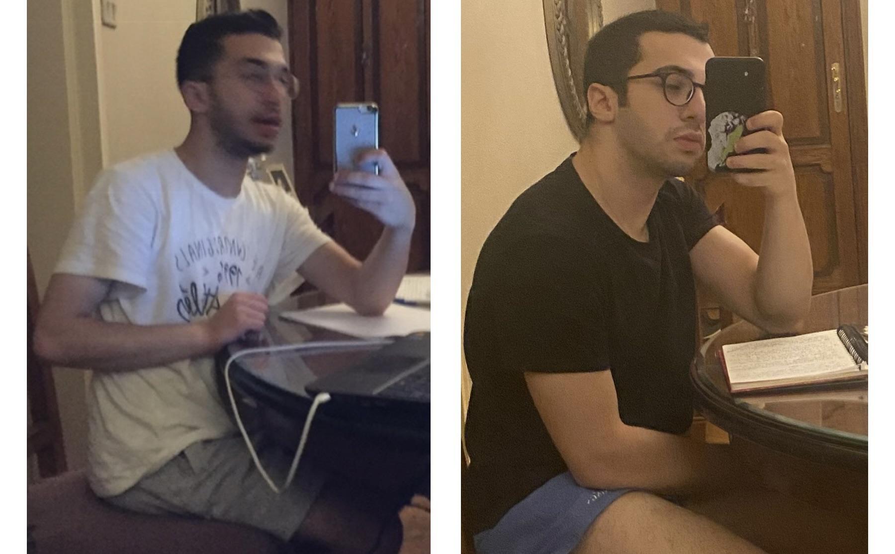 5'5 Male 20 lbs Fat Loss 132 lbs to 112 lbs