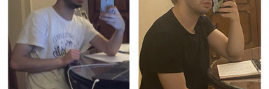 20 lbs Weight Loss Before and After 5'5 Male 132 lbs to 112 lbs