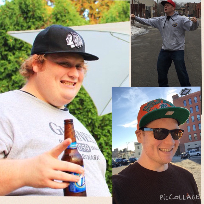 165 lbs Fat Loss Before and After 6 foot Male 419 lbs to 254 lbs