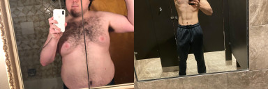 Progress Pics of 103 lbs Fat Loss 5'9 Male 265 lbs to 162 lbs