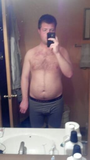 A progress pic of a 6'0" man showing a snapshot of 230 pounds at a height of 6'0