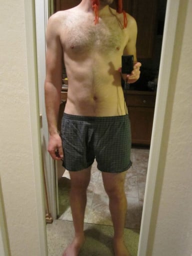 4 Pics of a 172 lbs 6 foot 3 Male Fitness Inspo