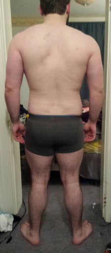 3 Pictures of a 260 lbs 6'3 Male Weight Snapshot