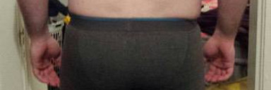 3 Pictures of a 260 lbs 6'3 Male Weight Snapshot