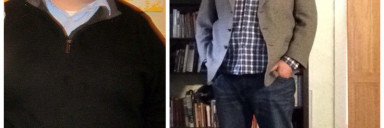 96 lbs Weight Loss Before and After 6'3 Male 370 lbs to 274 lbs
