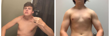 9 lbs Weight Gain 5 foot 11 Male 158 lbs to 167 lbs