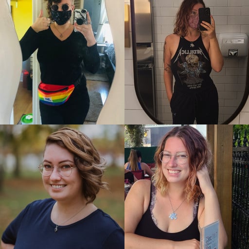 50 Pound Weight Loss Journey of 5'8 Female