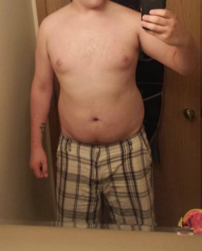 6 feet 5 Male 25 lbs Weight Loss Before and After 290 lbs to 265 lbs