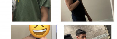 5 feet 10 Male Before and After 35 lbs Weight Gain 120 lbs to 155 lbs