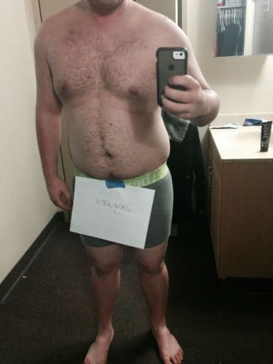 A picture of a 5'10" male showing a snapshot of 194 pounds at a height of 5'10