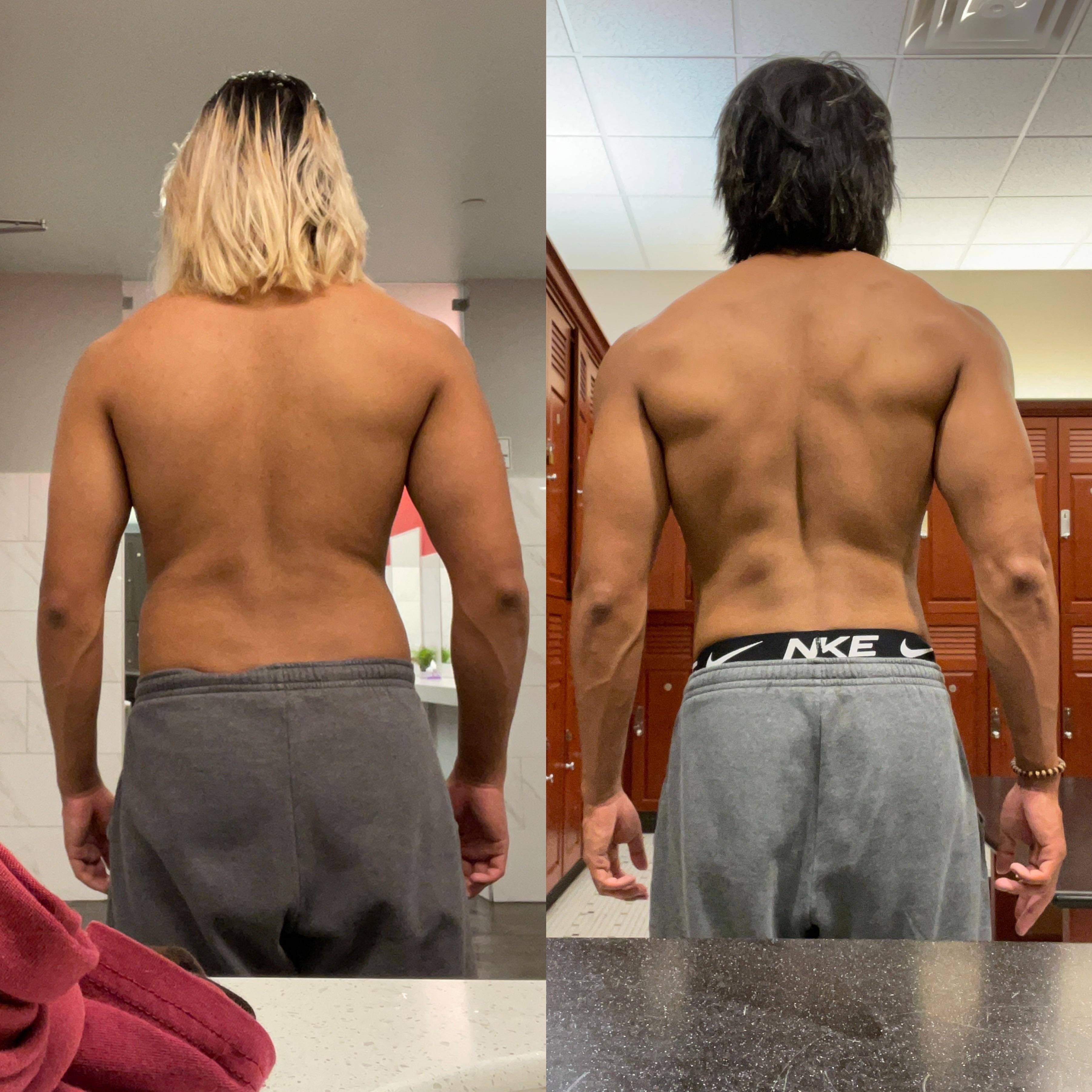 5 foot 8 Male Progress Pics of 8 lbs Fat Loss 170 lbs to 162 lbs