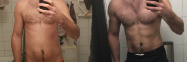 27 lbs Muscle Gain 5 foot 10 Male 138 lbs to 165 lbs