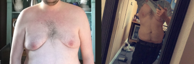6 foot 2 Male Progress Pics of 91 lbs Weight Loss 266 lbs to 175 lbs