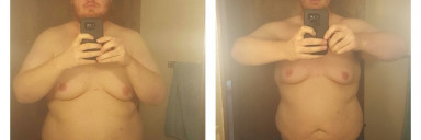 6 feet 3 Male Progress Pics of 52 lbs Weight Loss 344 lbs to 292 lbs