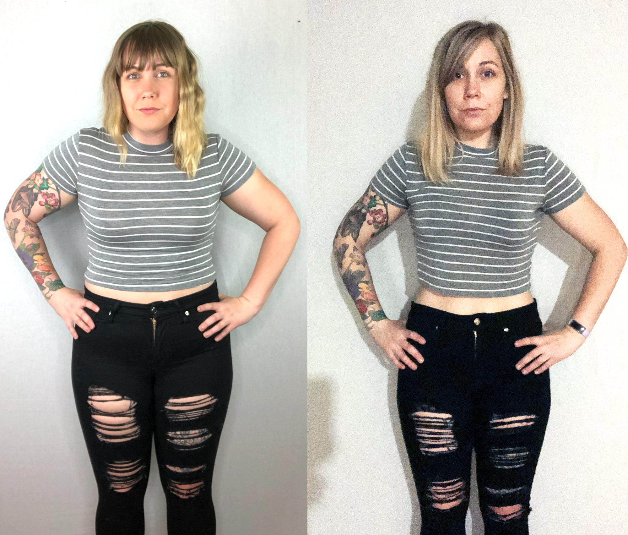 5 feet 8 Female 46 lbs Weight Loss 207 lbs to 161 lbs