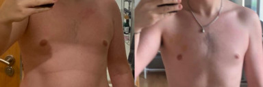 Progress Pics of 45 lbs Weight Loss 5 feet 6 Male 184 lbs to 139 lbs