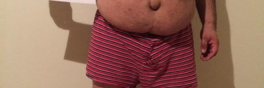 3 Photos of a 253 lbs 5'8 Male Weight Snapshot