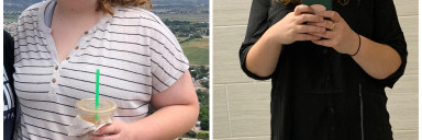 53 lbs Weight Loss 5 foot 7 Female 264 lbs to 211 lbs
