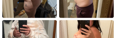 38 lbs Weight Loss Before and After 4 foot 11 Female 181 lbs to 143 lbs
