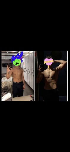 6'2 Male Progress Pics of 20 lbs Muscle Gain 150 lbs to 170 lbs
