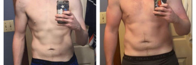 6 feet 4 Male Progress Pics of 60 lbs Weight Gain 215 lbs to 275 lbs