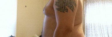 3 Pictures of a 345 lbs 6 foot 4 Male Fitness Inspo