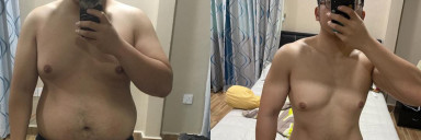 5'5 Male 40 lbs Weight Loss 212 lbs to 172 lbs