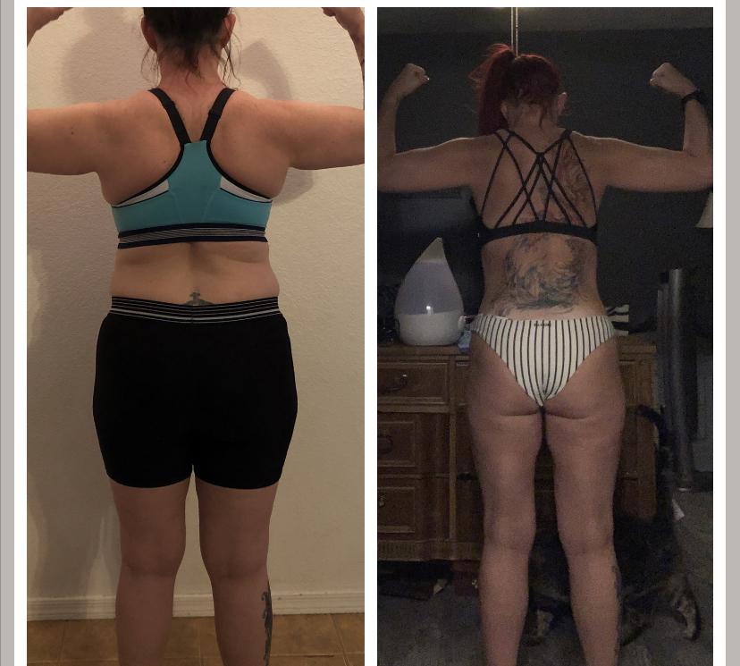 5 feet 3 Female Before and After 29 lbs Weight Loss 165 lbs to 136 lbs