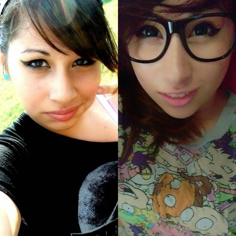 Before and After 8 lbs Weight Loss 4'9 Female 128 lbs to 120 lbs