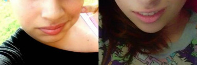 Before and After 8 lbs Weight Loss 4'9 Female 128 lbs to 120 lbs