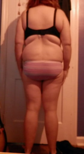 A progress pic of a 5'6" woman showing a snapshot of 199 pounds at a height of 5'6